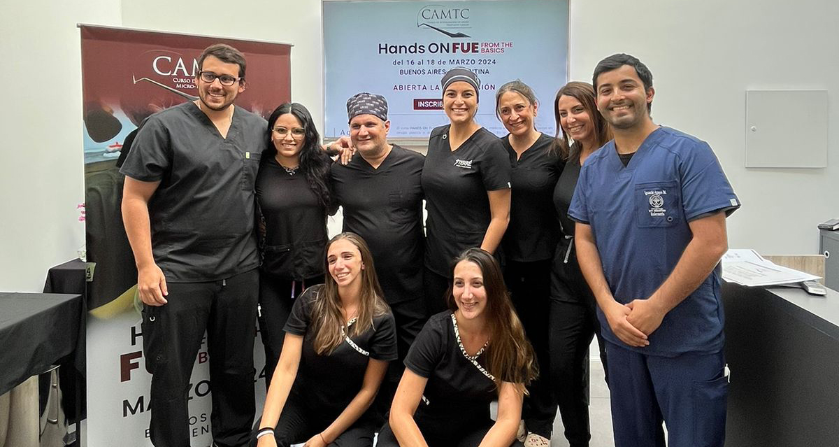 Trivellini Tech at the CAMTC Hands-on 2024 Hair Transplant Meeting – Buenos Aires, Argentina